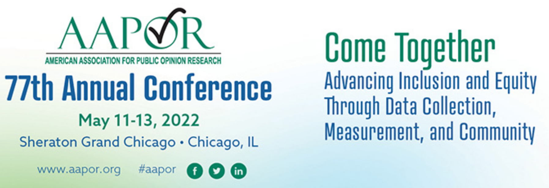 AAPOR 2022 Annual Conference